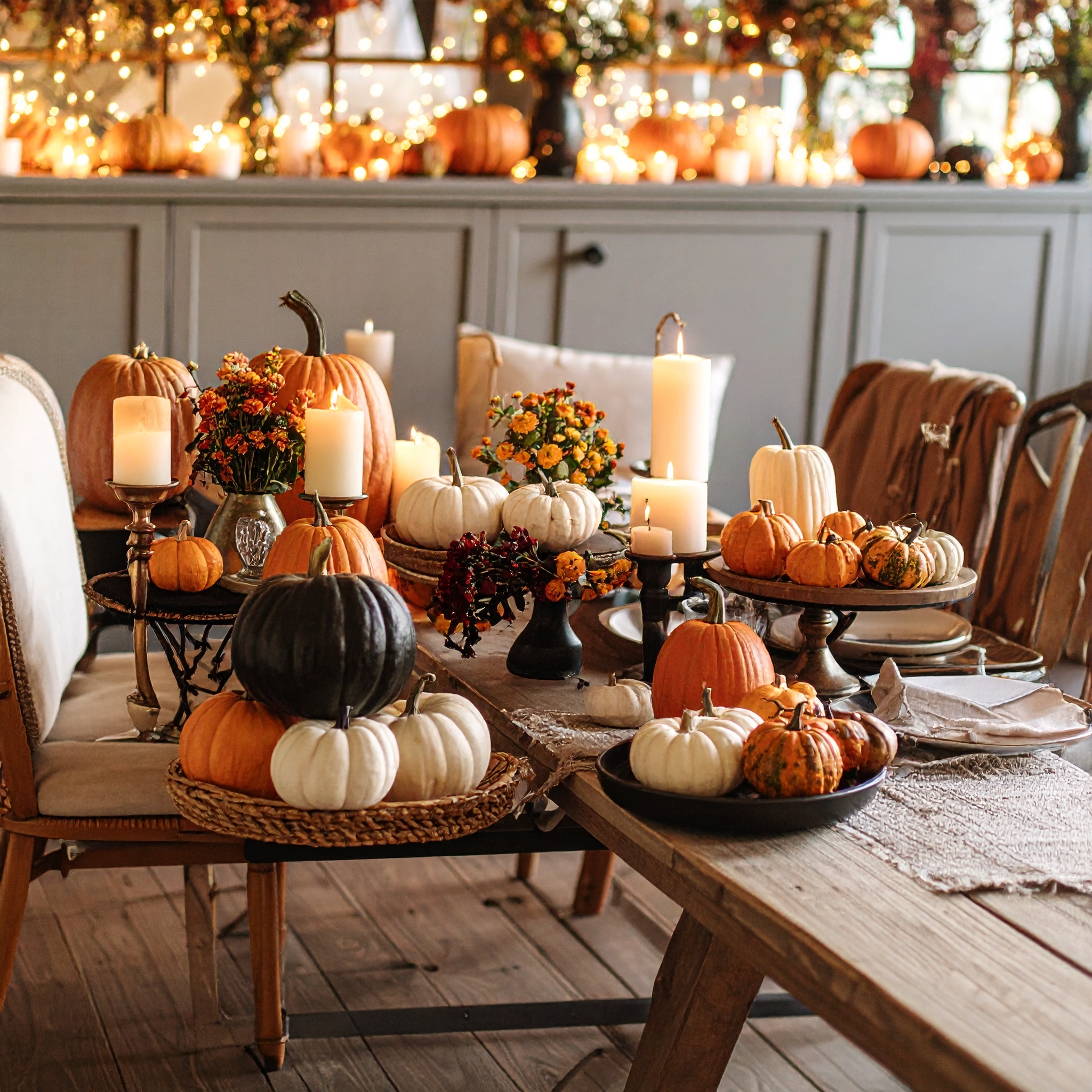 dekorscjr Halloween dynie- idealmeble